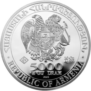 Noah's Ark 2024 - Armenia 10 oz silver coin