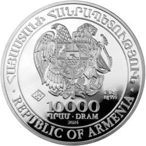 Noah's Ark 2024 - Armenia 1 kg silver coin