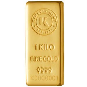 Kinesis 1kg Gold Cast bar